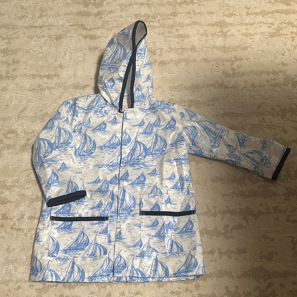 NWOT TBBC 18/24m rain coat